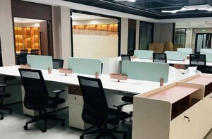 Team Area in  Office Space at Pinnacle Business Park, Andheri East – for Rent