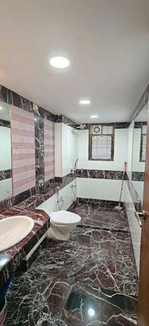 Staircase in 3 BHK Apartment at Prerna Mandir Apartment, Santacruz West – for Rent