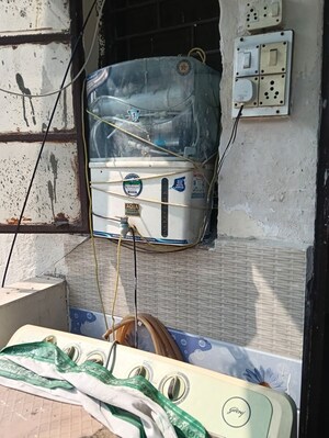 Kitchen in 1 RK Apartment at Sector 16b Dwarka – for Rent