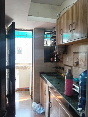 Kitchen in 1 RK Apartment at Sector 16b Dwarka – for Rent