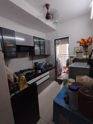 Kitchen in 1 BHK Apartment at Ashar Metro Towers, Vartak Nagar – for Sale