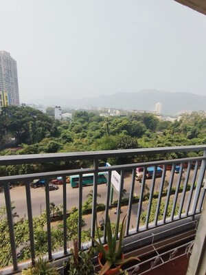 Balcony in 1 BHK Apartment at Ashar Metro Towers, Vartak Nagar – for Sale