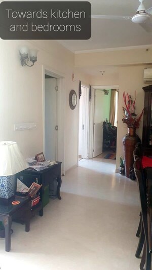 Living Room in 3 BHK Apartment at DLF Park Place, Sector 54 – for Sale