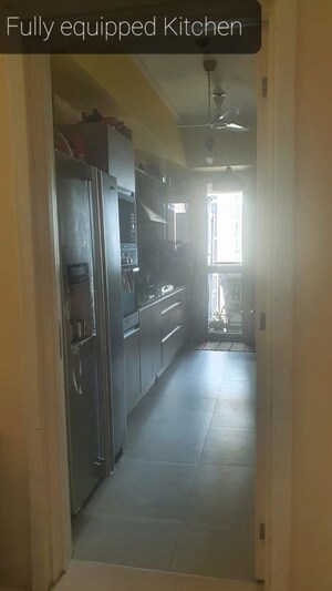 Kitchen in 3 BHK Apartment at DLF Park Place, Sector 54 – for Sale