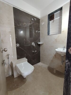 Bathroom in 1 BHK Apartment at Samrin White Rose, Louis Wadi – for Sale