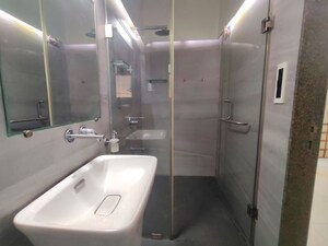 Bathroom in 4 BHK Villa at Hiranandani Gardens Eden Bungalows, Powai – for Rent