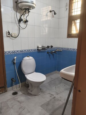 Bathroom in 1 BHK Independent House at RWA Apartments Sector 61, Sector 61 – for Rent