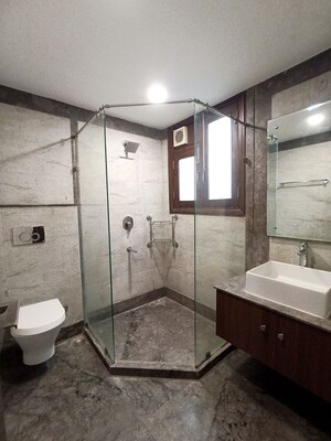 Bathroom in 4 BHK Builder Floor at Greater Kailash – for Rent