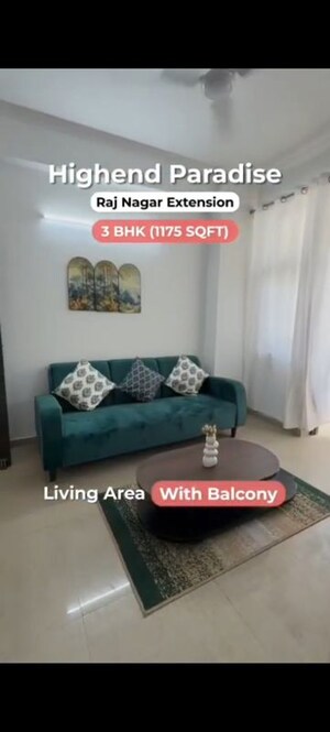3 BHK Apartment For Sale in High End Paradise II, Raj Nagar Extension
