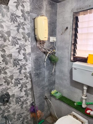 Bathroom in 3 BHK Apartment at Bhat – for Rent