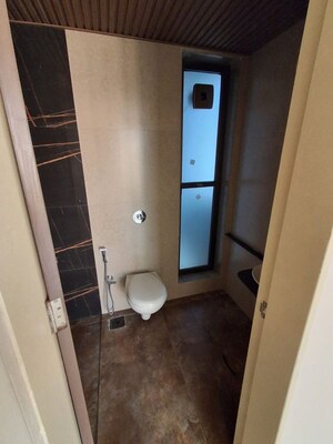 Bathroom in 1 BHK Apartment at USD Unique Vistas, Manpada – for Rent