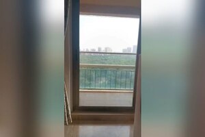 Balcony in 4 BHK Apartment at Oberoi Sky Gardens, Andheri West – for Rent