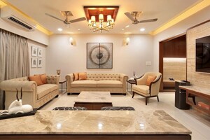 Living Room in 4 BHK Builder Floor at Janakpuri – for Sale