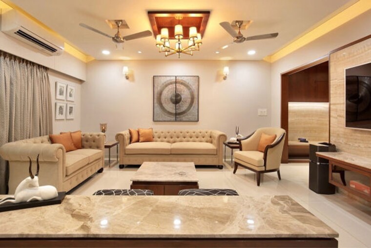 Living Room, janakpuri 4 Bedroom 375 Sq.Yd. Builder Floor In Janakpuri Delhi 10780191