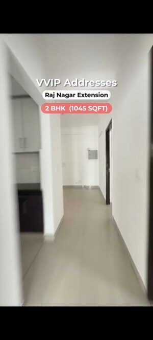 Building Lobby in 2 BHK Apartment at VVIP Addresses, Raj Nagar Extension – for Sale