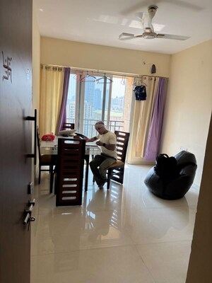 Living Room in 2.5 BHK Apartment at Lodha Splendora, Ghodbunder Road – for Rent