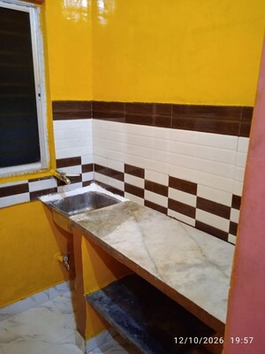 Kitchen in 1 BHK Apartment at Chatterjee Para – for Rent