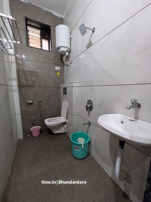 Bathroom in 2 BHK Apartment at Idpl Colony – for Sale