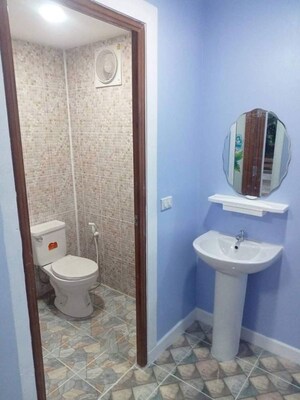 Bathroom in 2 BHK Apartment at Anand Vihar  – for Sale