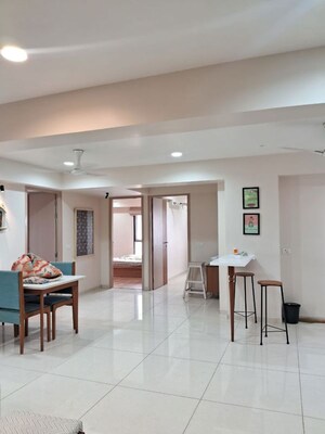 Living Room in 3 BHK Apartment at Navrangpura – for Rent