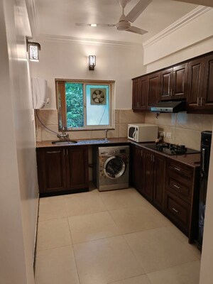 Kitchen in 2 BHK Apartment at Siolim – for Rent