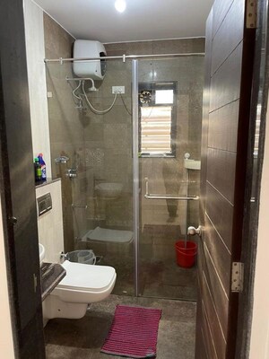 Bathroom in 1 BHK Apartment at Siolim – for Rent