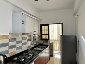 Kitchen in 1 BHK Apartment at Siolim – for Rent