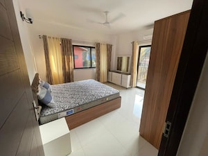 Bedroom in 1 BHK Apartment at Siolim – for Rent