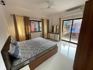 Bedroom in 1 BHK Apartment at Siolim – for Rent