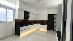 Kitchen in 4 BHK Apartment at Rajapushpa Eterna, Nanakramguda – for Rent