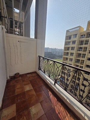 Balcony in 2 BHK Apartment at Nyati Elan West 2, Wagholi – for Rent