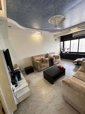 Living Room in 2 BHK Apartment at Pyramid Apartment, Andheri West – for Rent