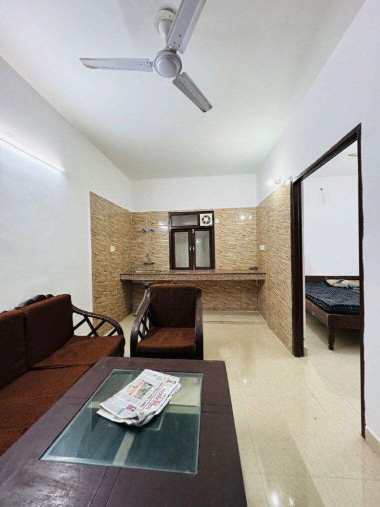 Living Room, neb sarai 1 Bedroom 450 Sq.Ft. Builder Floor In Neb Sarai Delhi 10780434