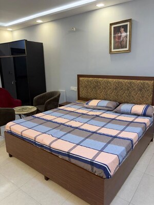 Bedroom in 1 BHK Builder Floor at Jangpura – for Rent