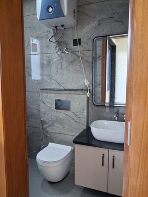 Bathroom in 4 BHK Apartment at Greater Kailash I – for Rent