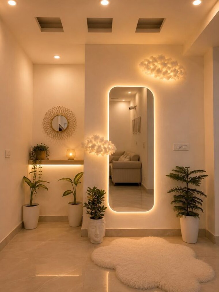 Living Room, jaipurias-sunrise-greens-zirakpur 3 Bedroom 1747 Sq.Ft. Apartment In Vip Road Zirakpur 10780544
