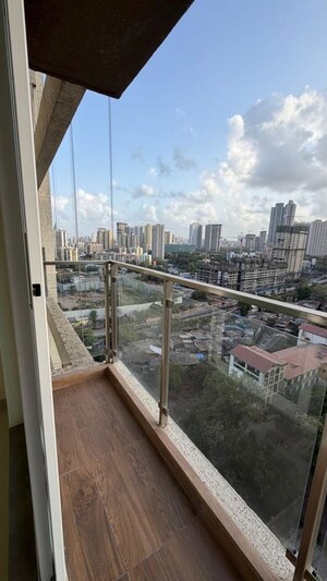 Balcony in 3 BHK Apartment at Lodha High End, Kapur Bawdi – for Rent