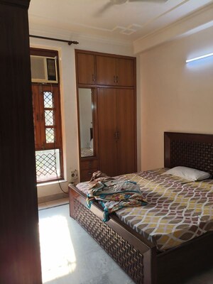 Bedroom in 3 BHK Builder Floor at RWA Apartments Sector 52, Sector 52 – for Rent