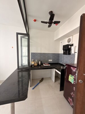 Kitchen in 1 BHK Apartment at Lodha Crown Quality Homes, Majiwada – for Rent