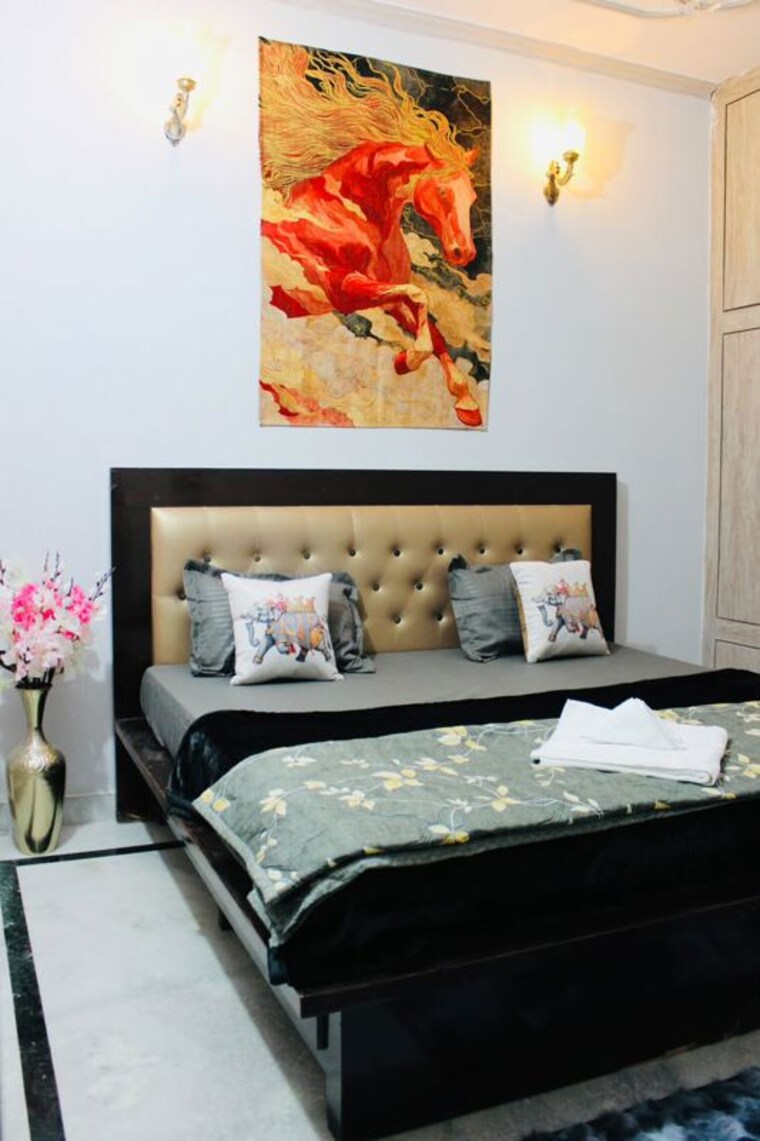 Bedroom, chattarpur 2 Bedroom 750 Sq.Ft. Builder Floor In Chattarpur Delhi 10780595