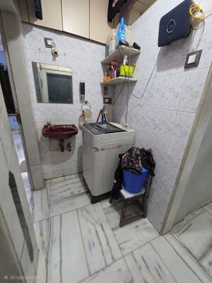 Attached Bathroom in 2 BHK Apartment at Suyash Adinarayan CHS, Kopar Khairane – for Sale