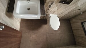 Bathroom in 2 BHK Apartment at Brahmand – for Rent