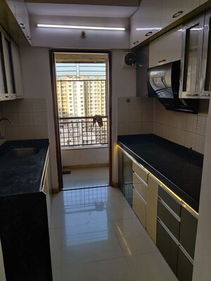 Kitchen in 2 BHK Apartment at Lodha Palava City, Dombivli East – for Rent