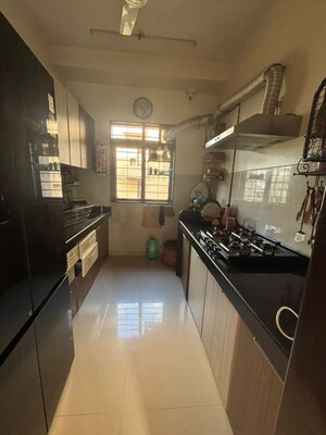 Kitchen in 3 BHK Apartment at Tridhaatu Rudraksh, Chembur – for Rent
