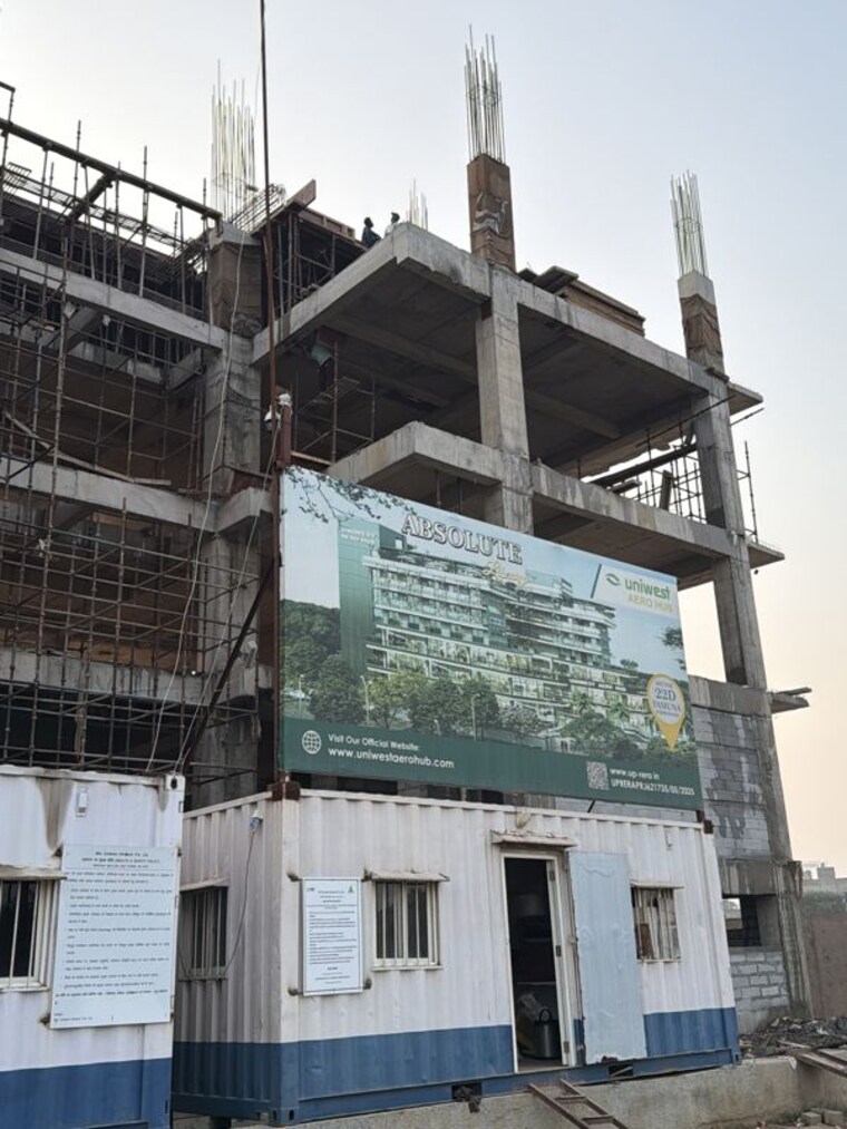 Exterior View, uniwest-aero-hub Commercial Office Space 478 Sq.Ft. In Sector 22d Yamuna Expressway Greater Noida 10780653