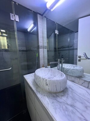 Bathroom in 1 BHK Apartment at Versova – for Rent