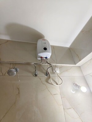 Bathroom in 1 BHK Apartment at Metropolis Rivera, Kasarvadavali – for Rent