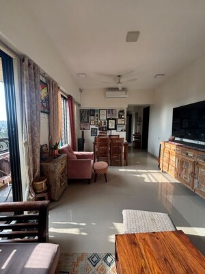 Living Room in 3 BHK Apartment at Tridhaatu Rudraksh, Chembur – for Rent