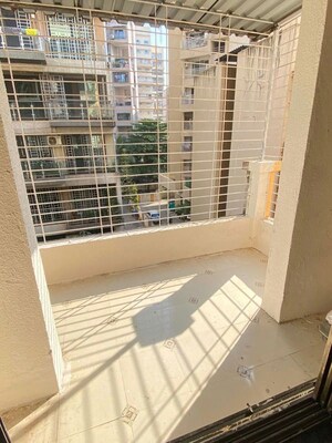 Balcony in 2 BHK Apartment at Raghunath Vihar CHS, Seawoods West – for Rent