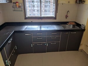 Kitchen in 1 BHK Apartment at Lodha Palava City, Dombivli East – for Rent